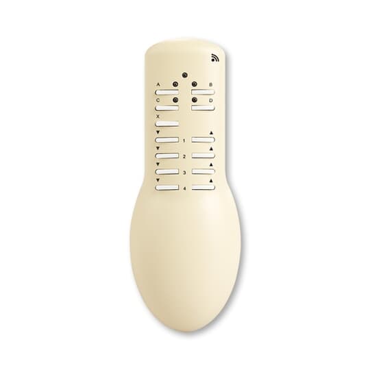 vysílač RF signálu vícekanálový 3299-96908 C ruční, 868 MHz, slonová kost